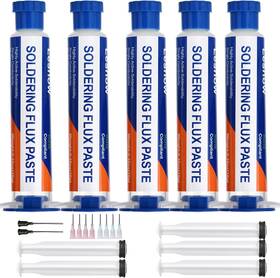 -ft 313040232257 Solder Flux Paste 5 Sets No Clean Soldering For Electronics Desoldering S
