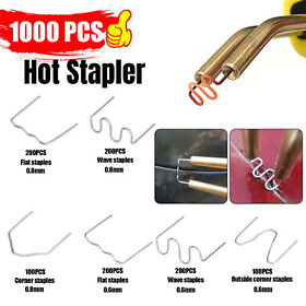 0.6/0.8mm Hot Stapler Bumper Fender Fairing Welding Welder Machine Repair Kit Us