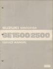Sr-4101-e-03 033 1981 Sr-4101--03 2500 Generator Suzuki Service Manual Se1500