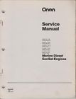 104 Engines Genset Service Onan Marine Manual 1986 Diesel