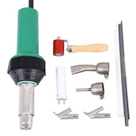 1500w 110v Heat Gun Plastic Welder Kit Vinyl Rod Torch Handheld Hot Air
