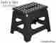 Ss051b 11inch Jeronic Folding Step Stool Chair Kids Children Adult Plastic Super Strong 704342123198