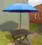 160-um7vb Um7vb Lapco Heavy Duty Umbrella Blue Vinyl 7 Ft Dia 206.36 New