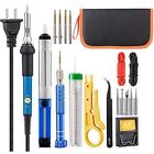 190835463900 Zrceau Soldering Iron Kit Tempe Control Wire Screwdriver 190835463900 Zrceau Soldering Iron Kit Tempe Control Wire Screwdriver