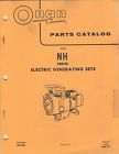 940-0220 1976 Nh Parts Sets Onan Manual Generating Series Electric 526