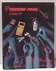 1988 Tool Book Techni Vintage Guide 34 Techni-tool Prices Nr Catalog