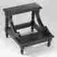 43791-bk 2-step Aa Importing Wood Step Stool With 200 Lb Load Capacity