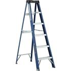 W-3215-06 225-pound Louisville Ladder 6-feet Fiberglass Duty Rating Stepladder