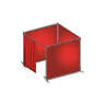 22rp04 Westward Welding Booth Red 190735772805 22rp04 Westward Welding Booth Red 190735772805