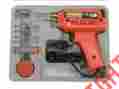 23042-chig001302 Unbranded Lot 6 Electric Soldering Guns Kits 100 Watts With Case Flux Wire Six Full Sets