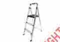 Rm-aul3g 3-step Rubbermaid Aluminum Folding Kitchen Garage Home Step Stool Ladder