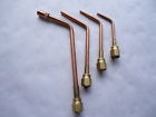 4 Used 3 Heating Lot 8 Nozzles Torch Victor Mfa - 1 5w