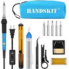 41-hg8x-n1js Handskit Soldering Iron Kit Electronics Adjustable Temperature 41-hg8x-n1js Handskit Soldering Iron Kit Electronics Adjustable Temperature