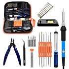 43179122106 Irons Professional Soldering Iron Adjustable Temperature Welding Kit 645195566124