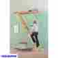 48442 Louisville Attic Ladder Access Pull Down Stairs Wooden Steps 10ft Loft Door Storage 250 Lbs 727523248442 48442 Louisville Attic Ladder Access Pull Down Stairs Wooden Steps 10ft Loft Door Storage 250 Lbs 727523248442