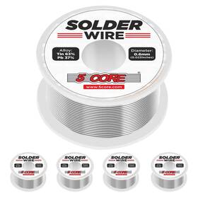 5 Core 782003460097 Solder Wire Rosin Flux Soldering 63/37 63% Tin Sn 37% Lead Pb 50