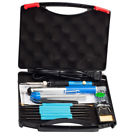 5029844 Welding Soldering Iron Kit Stand Tweezers Desoldering Pump 648865029844