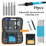 607111150008 Unbranded Electric Soldering Iron Gun Tool Kit Welding