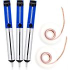 615517138711 Tecunite Pieces Solder Sucker Removal Tool Pump And