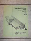 620-c Shopsmith Owners 6204 Hard Manual Jointer Find Model 1964