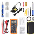 659438781014 Unbranded Soldering Iron Kit Adjustable Temperature Digital Multimeter 659438781014 Unbranded Soldering Iron Kit Adjustable Temperature Digital Multimeter