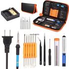 693594558325 Unbranded Adjustable Temperature Electric Soldering Iron Tool Kit