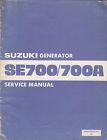Se700 700a Suzuki Generator Manual Service