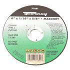 71851 Forney Masonry Cutting Wheel 032277718517