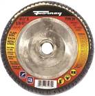 32277719309 71930 Forney Industries Flap Disc Blue Zirconia Type Depressed