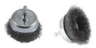 72731 Forney Wire Cup Brush Coarse Crimped With Hex Shank