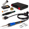 7445016877858 Digital Soldering Iron Kit Solder Gun Portable Temp Adjustable Pen