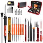 756155710300 Electric Guns Soldering Iron Kit Adjustable Temperature Welding