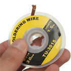 Tu-3015 76231 Hs Desoldering Braid Solder Remover Wick Wire Copper 576231891392