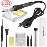 796862908553 Wmore Soldering Iron Kit Adjustable Temperature Lcd Screen