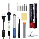 85625 Soldering Iron Kit Electric Adjustable Temperature Gun With 726855785625