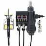8898 Jcd In Soldering Station Hot Air Gun Heater Lcd Digital