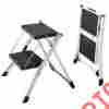 90401-05s Polder Mini 2 Step Stool In Chrome 047188904058