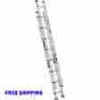 92383 Louisville Ladder 16ft Aluminum Extension Climb Durable Step Heavy-duty Tool New 731132292383