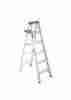 99146345 Werner New 6 Ft Aluminum Step Ladder With 250 Lb Capacity Type 1 Duty Rating