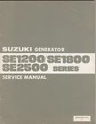 99500-90301-01e Manual Service Generator Suzuki Se1200 2500 1983 031 1800
