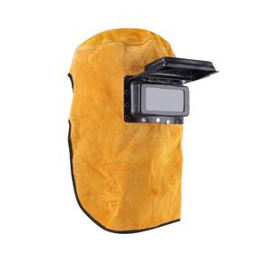 Acogedor84tkxgvaym Acogedor Welding Helmet Mask With Lens Leather Hood Work Hat Adjustable Weld