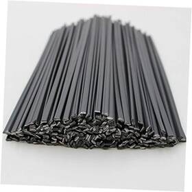 Acce02 Acqua 9.8 Inch Black Pp Polypropylene Plastic Welding Rods For Car Bumper
