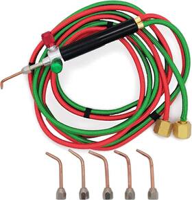 Saakdsa035 Aekeatda Mini Gas Little Torch Soldering Welding Gun Kit With 5 Tips Fit For Hoses Jewelr