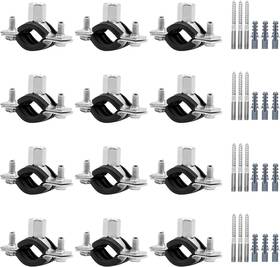 3625 Akihisa 12 Pcs 0.8-1 Inch Split Ring Fit For Pipe Od 20-25mm Pack