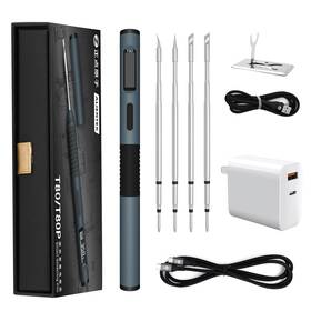 T80p Alientek 717225381196 Soldering Iron Kit 100w Fast Heating T80/t80p Digital Pd/qc T