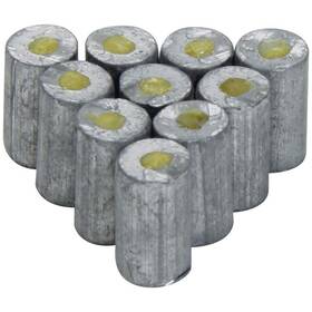 Allstar Performance All76133 Solder Slug 6 Gauge Terminals Set Of 10 Silver