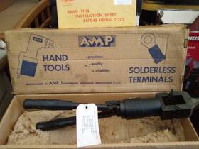 69062 Amp Hydrolic Hand Soldering Tool New Old Stock