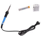 Amztek 60w 110v Adjustable Temperature Welding Soldering Iron With 5 Piece Weldi 702679905395