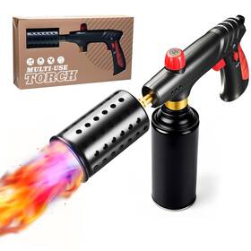 Annatuoli 779603568858 Propane Torch Cooking Blow Gun With Safety Lock Charcoal Lighter Fla