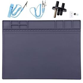 Anti-static Mat Esd Safe For Electronic Includes Wristband And Grounding